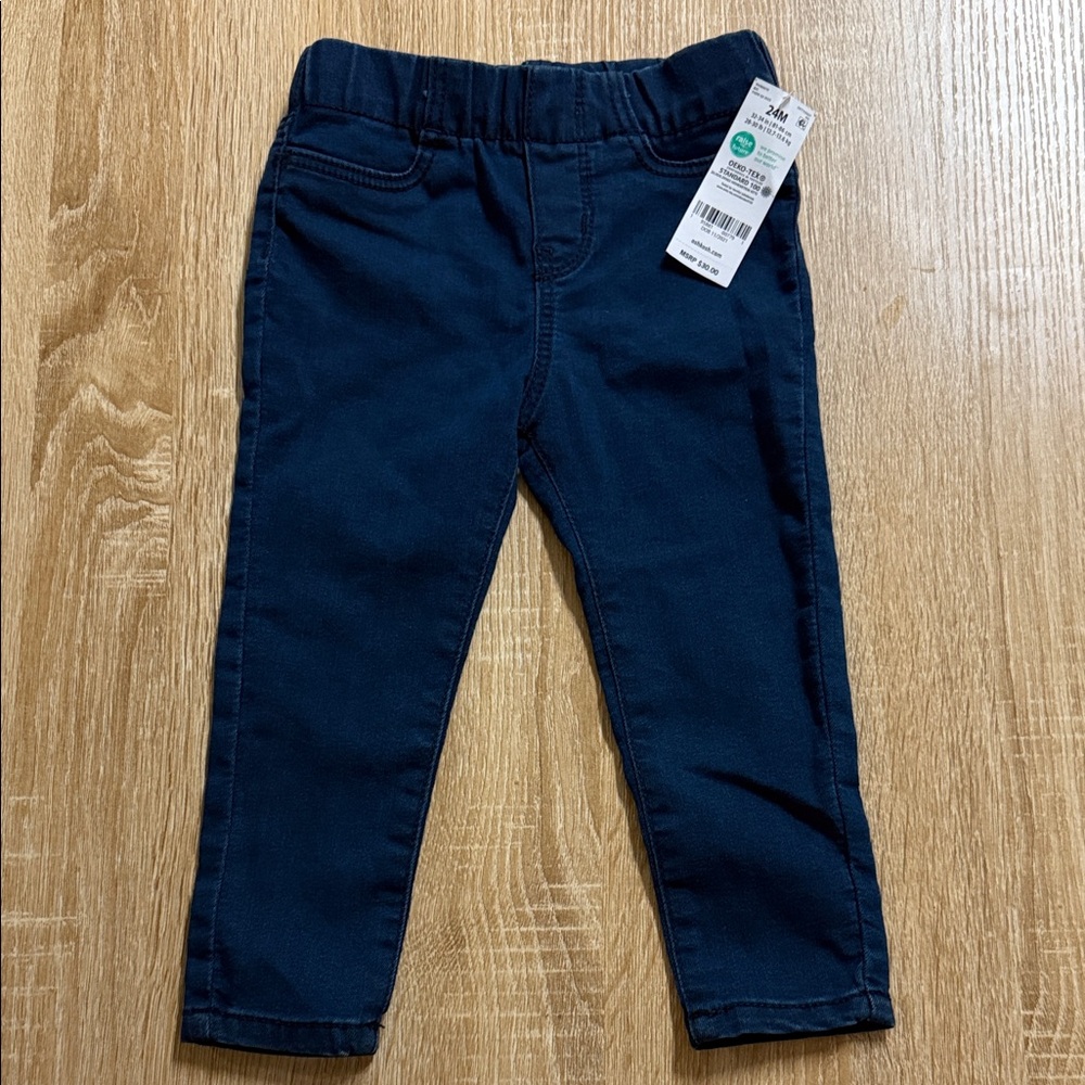 OshKosh B'gosh Dark Blue Kids Jeans
